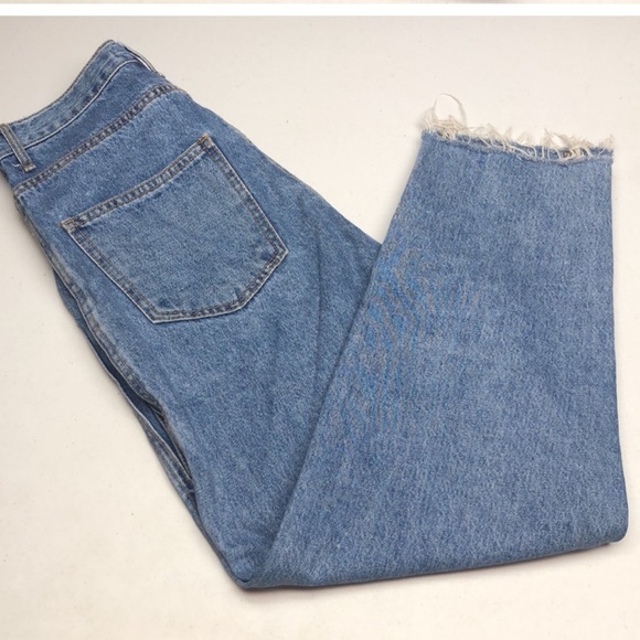 OAK+FORT High-Rise Denim Wedgie style 26 - Picture 2 of 2
